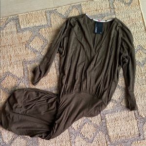 Anthropologie fitted T-Shirt dress